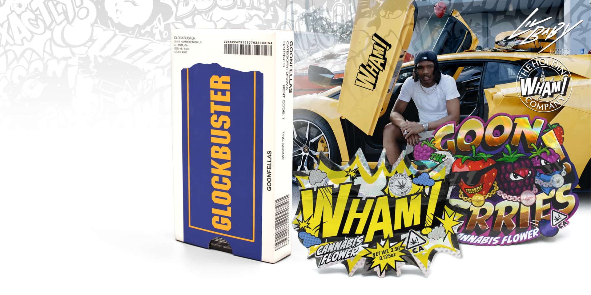 WHAM by Lil Baby brand hero artwork — from the streets of Atlanta to federally legal cannabis