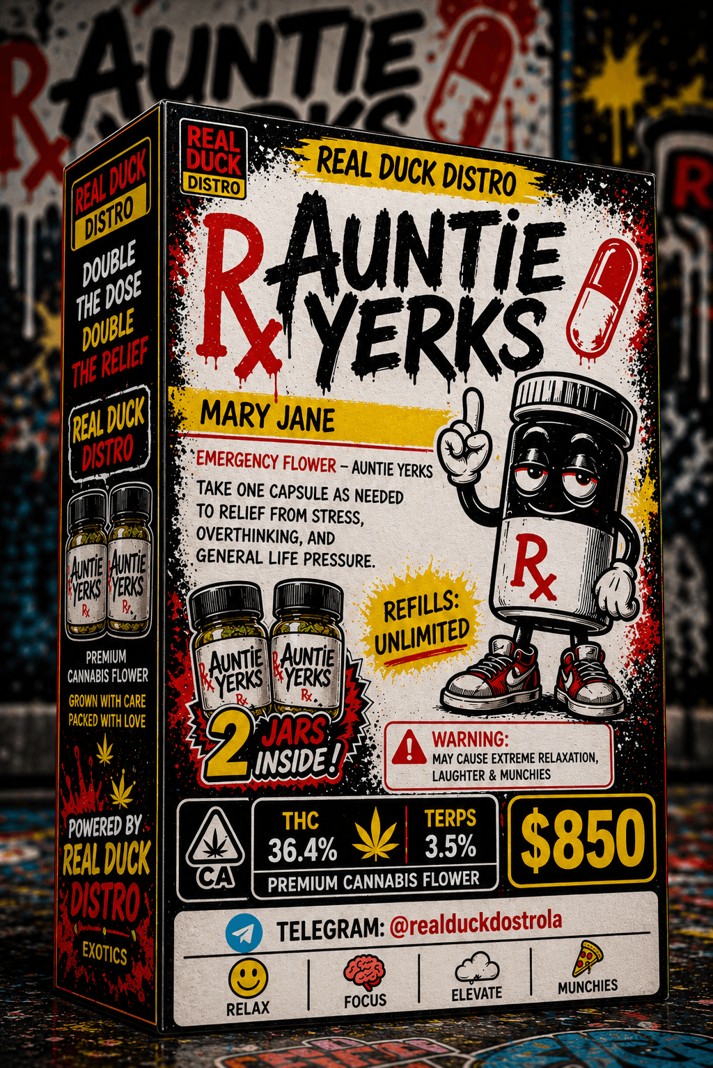Auntie yerks