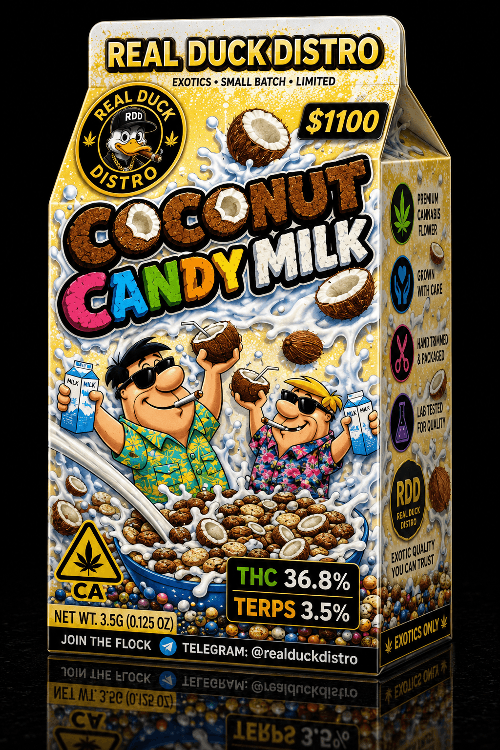 Coconut candy milk