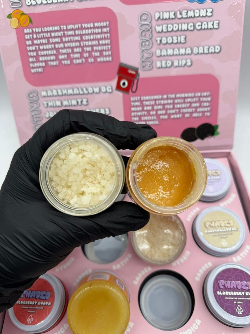 PHADED CONCENTRATE — Extracts & Dabs product photo on WHAM THC