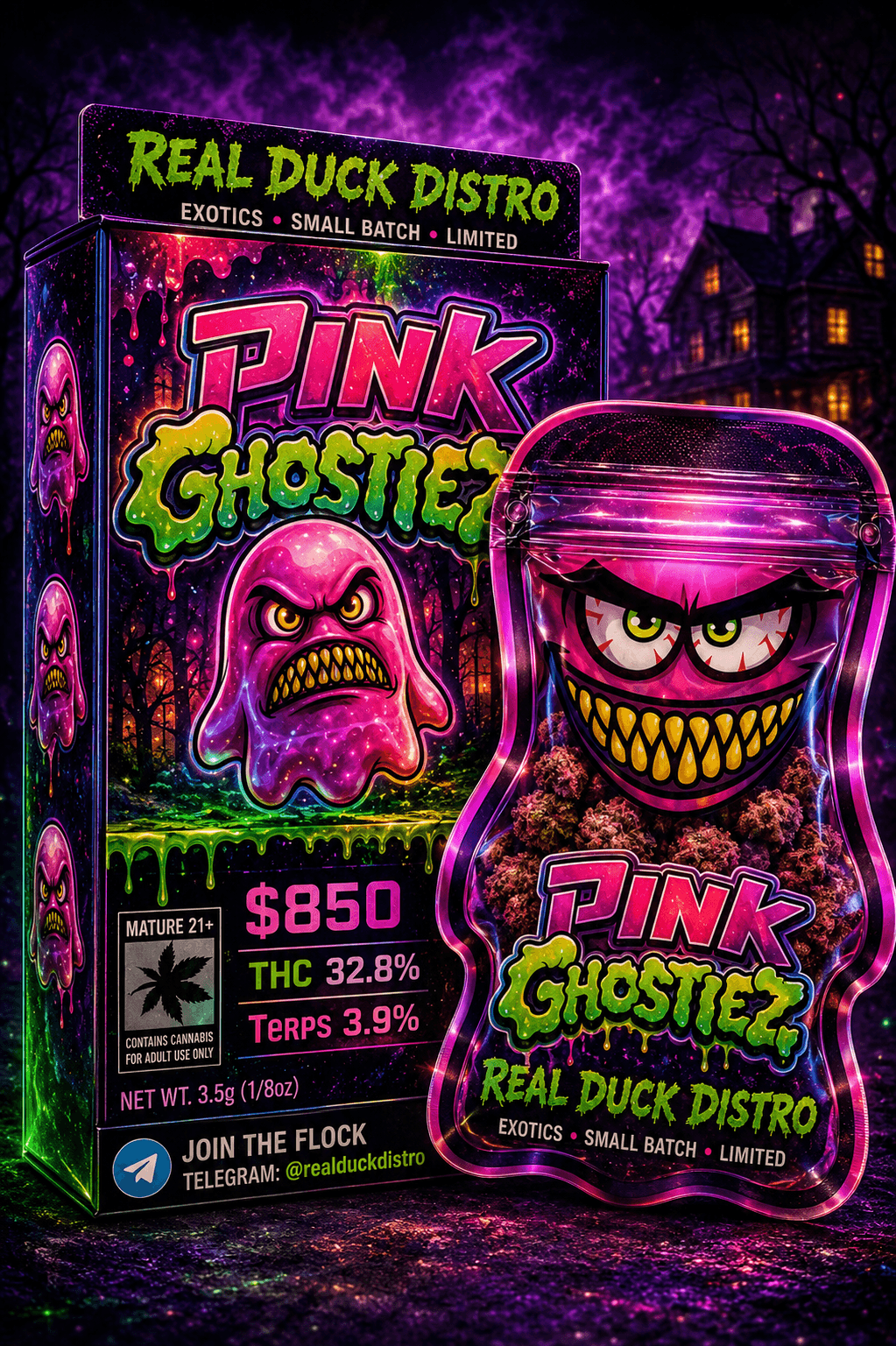 PINK GHOSTIEZ